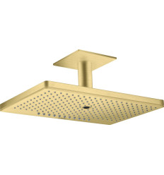 Głowica prysznicowa 460/300 3jet z przyłączem sufitowym Mosiądz Szczotkowany AXOR ShowerSolutions Axor (35281950)
