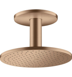 Głowica prysznicowa 250 1jet Czerwony Złoty Szczotkowany AXOR ShowerSolutions Axor (35286310)