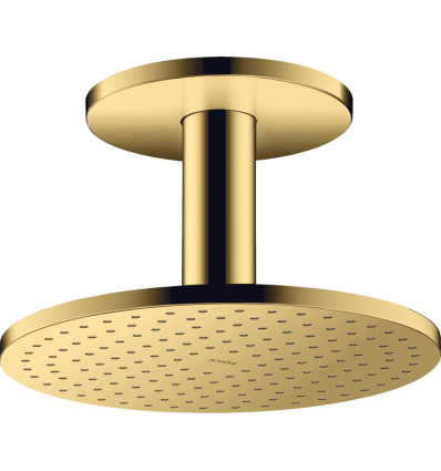 Głowica prysznicowa 250 1jet Złoty Optyczny Polerowany AXOR ShowerSolutions Axor (35286990)