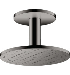 Głowica prysznicowa 250 2jet do montażu w suficie Czarny Chrom Polerowany AXOR ShowerSolutions Axor (35297330)