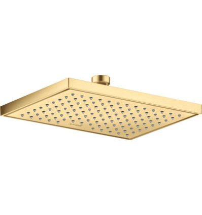 Głowica prysznicowa 245/185 1jet Złoty Optyczny Szczotkowany AXOR ShowerSolutions Axor (35373250)