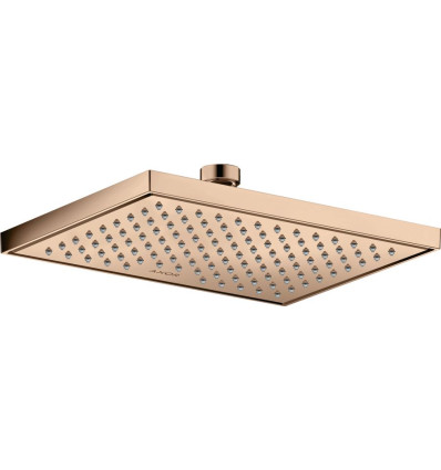 Głowica prysznicowa 245/185 1jet Czerwony Złoty Polerowany AXOR ShowerSolutions Axor (35373300)