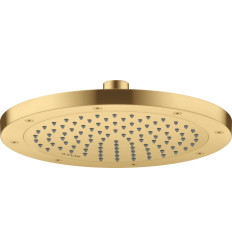 Głowica prysznicowa 245 1jet Złoty Optyczny Szczotkowany AXOR ShowerSolutions Axor (35380250)
