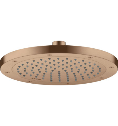 Głowica prysznicowa 245 1jet Czerwony Złoty Szczotkowany AXOR ShowerSolutions Axor (35380310)