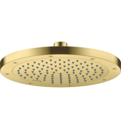 Głowica prysznicowa 245 1jet Mosiądz Szczotkowany AXOR ShowerSolutions Axor (35380950)