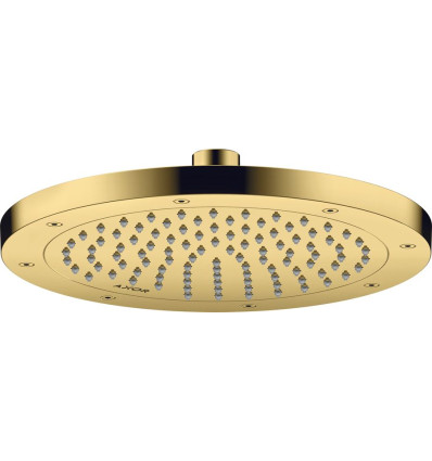 Głowica prysznicowa 245 1jet Złoty Optyczny Polerowany AXOR ShowerSolutions Axor (35380990)