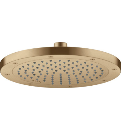 Głowica prysznicowa 245 1jet EcoSmart Brąz Szczotkowany AXOR ShowerSolutions Axor (35381140)