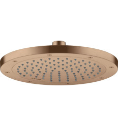 Głowica prysznicowa 245 1jet EcoSmart Czerwony Złoty Szczotkowany AXOR ShowerSolutions Axor (35381310)