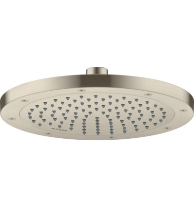 Głowica prysznicowa 245 1jet EcoSmart Nikiel Szczotkowany AXOR ShowerSolutions Axor (35381820)