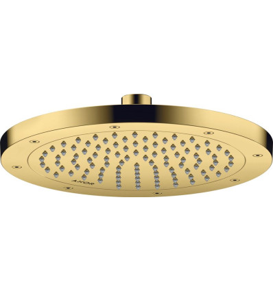 Głowica prysznicowa 245 1jet EcoSmart Złoty Optyczny Polerowany AXOR ShowerSolutions Axor (35381990)