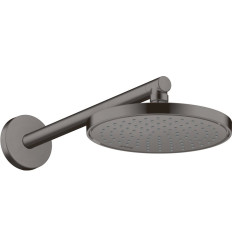 Głowica prysznicowa 220 1jet EcoSmart Czarny Chrom Szczotkowany AXOR ShowerSolutions Axor (35383340)