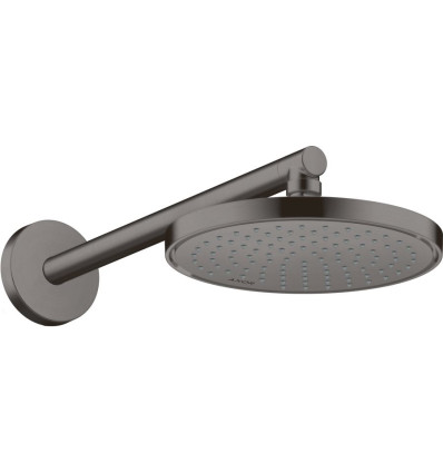 Głowica prysznicowa 220 1jet EcoSmart Czarny Chrom Szczotkowany AXOR ShowerSolutions Axor (35383340)