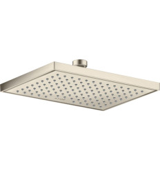 Głowica prysznicowa 245/185 1jet EcoSmart+ Nikiel Szczotkowany AXOR ShowerSolutions Axor (35387820)