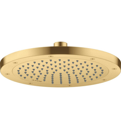 Głowica prysznicowa 245 1jet EcoSmart+ Złoty Optyczny Szczotkowany AXOR ShowerSolutions Axor (35389250)