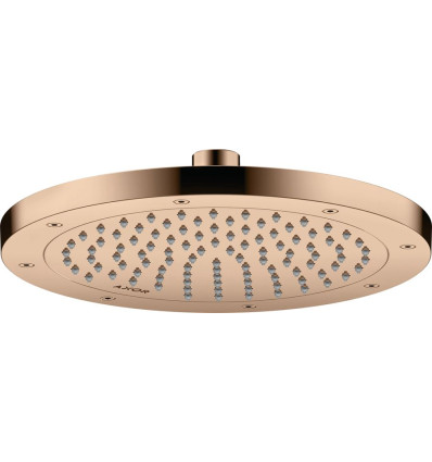Głowica prysznicowa 245 1jet EcoSmart+ Czerwony Złoty Polerowany AXOR ShowerSolutions Axor (35389300)