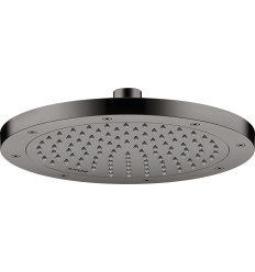 Głowica prysznicowa 245 1jet EcoSmart+ Czarny Chrom Polerowany AXOR ShowerSolutions Axor (35389330)