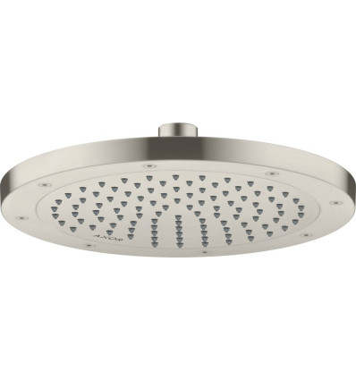 Głowica prysznicowa 245 1jet EcoSmart+ Stal Szlachetna Optyczna AXOR ShowerSolutions Axor (35389800)