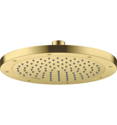 Głowica prysznicowa 245 1jet EcoSmart+ Mosiądz Szczotkowany AXOR ShowerSolutions Axor (35389950)