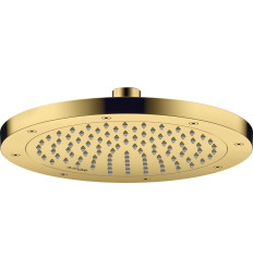 Głowica prysznicowa 245 1jet EcoSmart+ Złoty Optyczny Polerowany AXOR ShowerSolutions Axor (35389990)