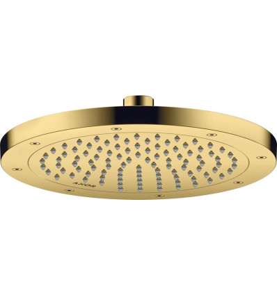 Głowica prysznicowa 245 1jet EcoSmart+ Złoty Optyczny Polerowany AXOR ShowerSolutions Axor (35389990)