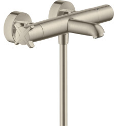 Bateria wannowa, termostatyczna, natynkowa Nikiel Szczotkowany AXOR Citterio E Axor (36140820)