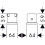 2-otworowa bateria termostatyczna na brzeg wanny Czerwony Złoty Szczotkowany AXOR Citterio E Axor (36412310)