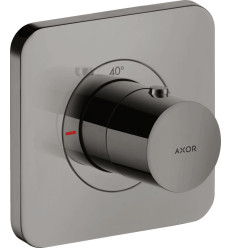 Bateria termostatyczna 120/120, podtynkowa Czarny Chrom Polerowany AXOR Citterio E Axor (36702330)