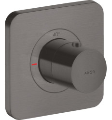 Bateria termostatyczna 120/120, podtynkowa Czarny Chrom Szczotkowany AXOR Citterio E Axor (36702340)