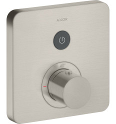 Bateria termostatyczna do 1 odbiornika, softsquare, podtynkowa Stal Szlachetna Optyczna AXOR ShowerSelect Axor (36705800)