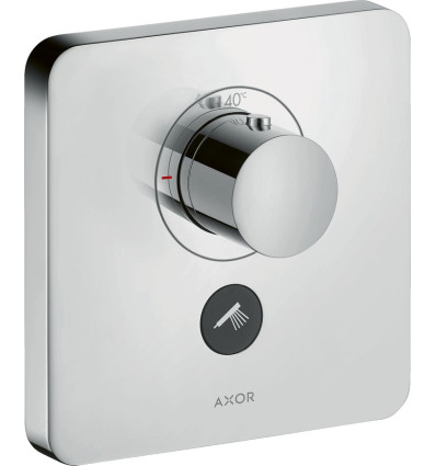 Bateria termostatyczna HighFlow do 1 odbiornika z dodatkowym wyjściem, softsquare, podtynkowa AXOR ShowerSelect Axor (36706000)