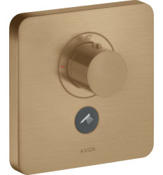 Bateria termostatyczna HighFlow do 1 odbiornika z dodatkowym wyjściem, softsquare, podtynkowa AXOR ShowerSelect Axor (36706140)