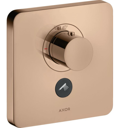Bateria termostatyczna HighFlow do 1 odbiornika z dodatkowym wyjściem, softsquare, podtynkowa AXOR ShowerSelect Axor (36706300)