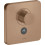 Bateria termostatyczna HighFlow do 1 odbiornika z dodatkowym wyjściem, softsquare, podtynkowa AXOR ShowerSelect Axor (36706310)