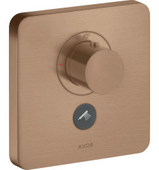 Bateria termostatyczna HighFlow do 1 odbiornika z dodatkowym wyjściem, softsquare, podtynkowa AXOR ShowerSelect Axor (36706310)