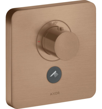 Bateria termostatyczna HighFlow do 1 odbiornika z dodatkowym wyjściem, softsquare, podtynkowa AXOR ShowerSelect Axor (36706310)