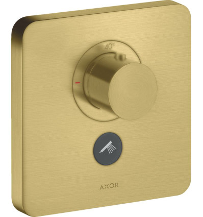 Bateria termostatyczna HighFlow do 1 odbiornika z dodatkowym wyjściem, softsquare, podtynkowa AXOR ShowerSelect Axor (36706950)