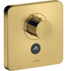 Bateria termostatyczna HighFlow do 1 odbiornika z dodatkowym wyjściem, softsquare, podtynkowa AXOR ShowerSelect Axor (36706990)