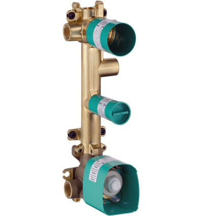 Zestaw podstawowy do modułu termostatycznego 380/120 do 3 odbiorników, podtynkowy AXOR Citterio E Axor (36708180)