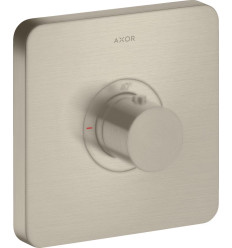 Bateria termostatyczna HighFlow, softsquare, podtynkowa Nikiel Szczotkowany AXOR ShowerSelect Axor (36711820)