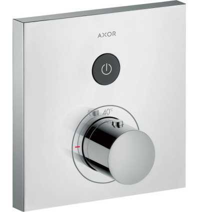 Bateria termostatyczna do 1 odbiornika, kwadratowa, podtynkowa Chrom AXOR ShowerSelect Axor (36714000)