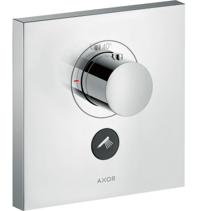 Bateria termostatyczna HighFlow do 1 odbiornika z dodatkowym wyjściem, kwadratowa, podtynkowa AXOR ShowerSelect Axor (36716000)