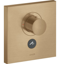 Bateria termostatyczna HighFlow do 1 odbiornika z dodatkowym wyjściem, kwadratowa, podtynkowa AXOR ShowerSelect Axor (36716140)