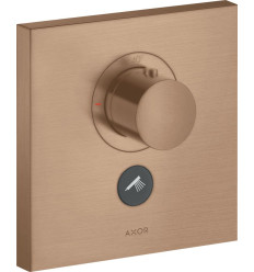 Bateria termostatyczna HighFlow do 1 odbiornika z dodatkowym wyjściem, kwadratowa, podtynkowa AXOR ShowerSelect Axor (36716310)
