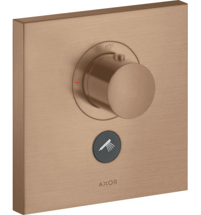 Bateria termostatyczna HighFlow do 1 odbiornika z dodatkowym wyjściem, kwadratowa, podtynkowa AXOR ShowerSelect Axor (36716310)