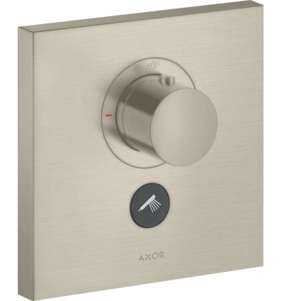 Bateria termostatyczna HighFlow do 1 odbiornika z dodatkowym wyjściem, kwadratowa, podtynkowa AXOR ShowerSelect Axor (36716820)