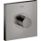 Bateria termostatyczna HighFlow, kwadratowa, podtynkowa Czarny Chrom Polerowany AXOR ShowerSelect Axor (36718330)