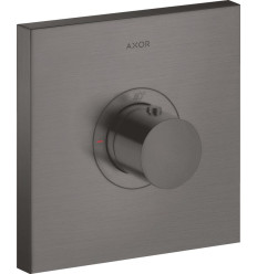 Bateria termostatyczna HighFlow, kwadratowa, podtynkowa Czarny Chrom Szczotkowany AXOR ShowerSelect Axor (36718340)