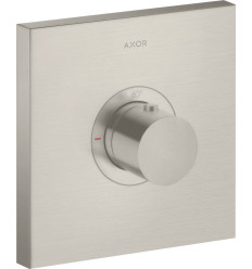 Bateria termostatyczna HighFlow, kwadratowa, podtynkowa Stal Szlachetna Optyczna AXOR ShowerSelect Axor (36718800)