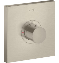 Bateria termostatyczna HighFlow, kwadratowa, podtynkowa Nikiel Szczotkowany AXOR ShowerSelect Axor (36718820)