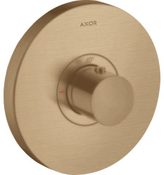 Bateria termostatyczna HighFlow, okrągła, podtynkowa Brąz Szczotkowany AXOR ShowerSelect Axor (36721140)